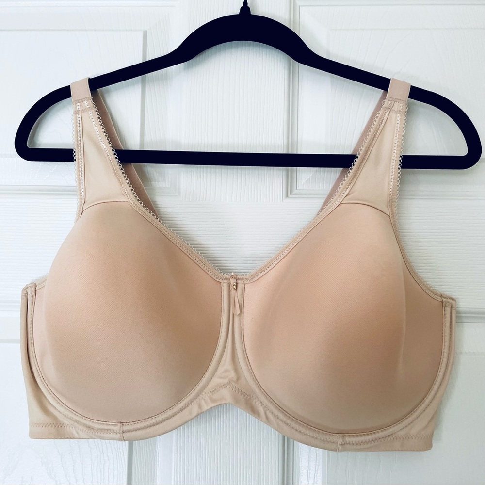 Wacoal Basic Beauty Spacer Underwire Bra 46D NWOT Seamless Full Coverage
